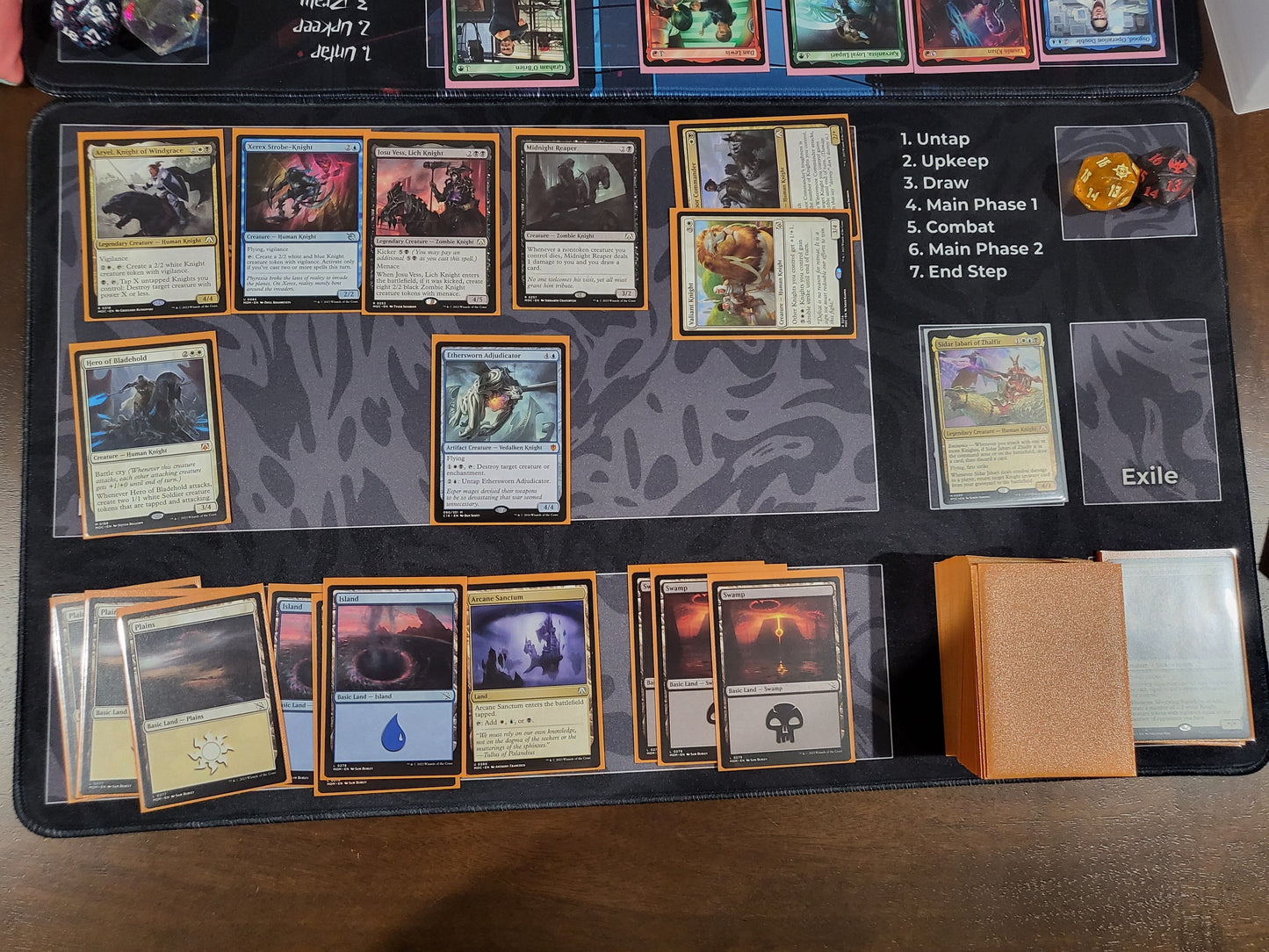 Black Swirl Design - Pokémon Quokka TCG Playmat