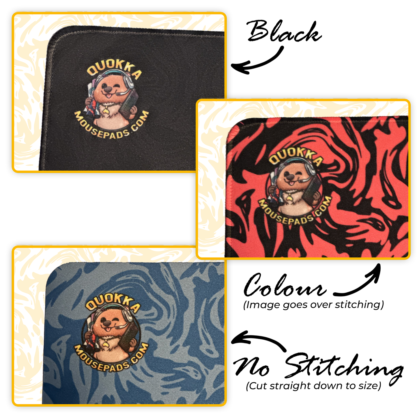 Lady of the Abyss Design Mousepad Deskmat