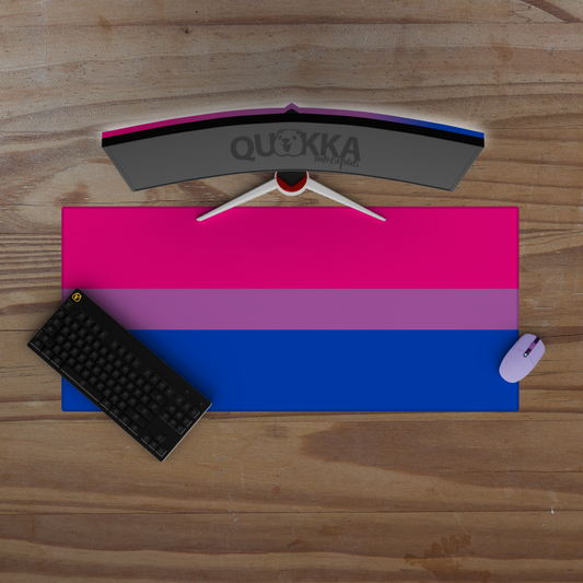 Bisexual Flag Design Mousepad Deskmat