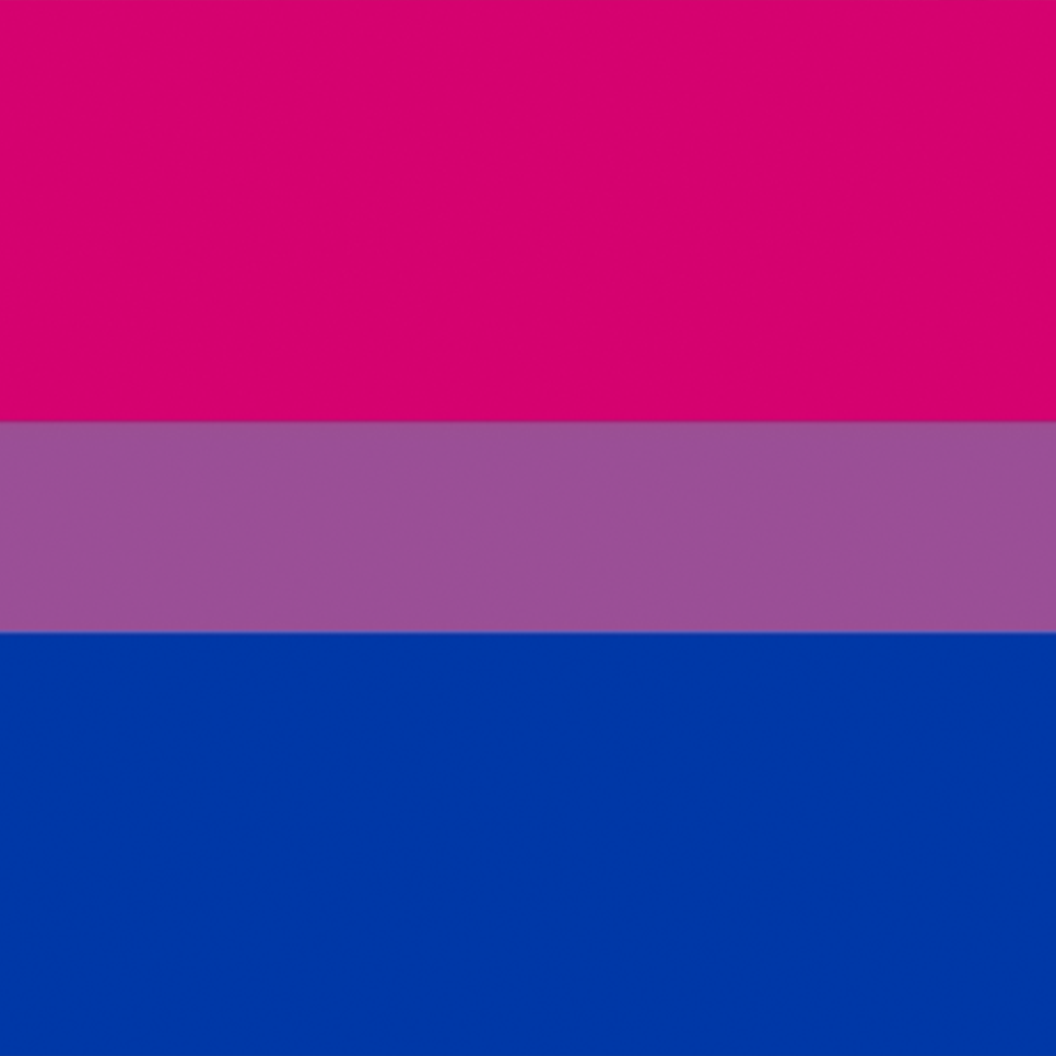 Bisexual Flag Design Mousepad Deskmat