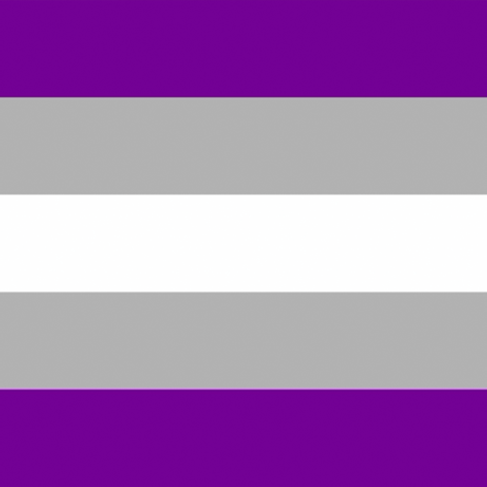 Graysexual Pride Flag Design Mousepad Deskmat