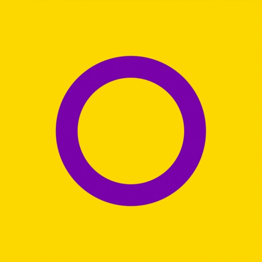 Intersex Flag Design Mousepad Deskmat