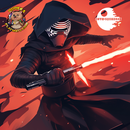 "Dark Ascendancy" Kylo Ren Deskmat Playmat Mousepad