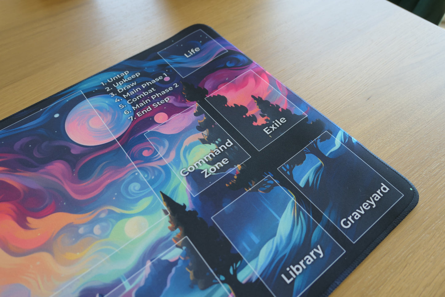 Artistic Landscape Design - Pokémon Quokka TCG Playmat