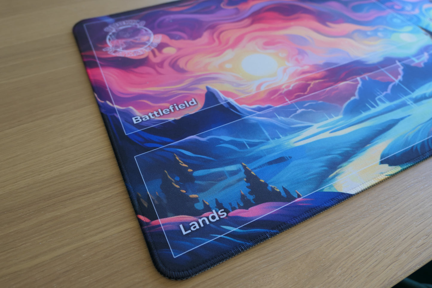 Artistic Landscape Design - Pokémon Quokka TCG Playmat