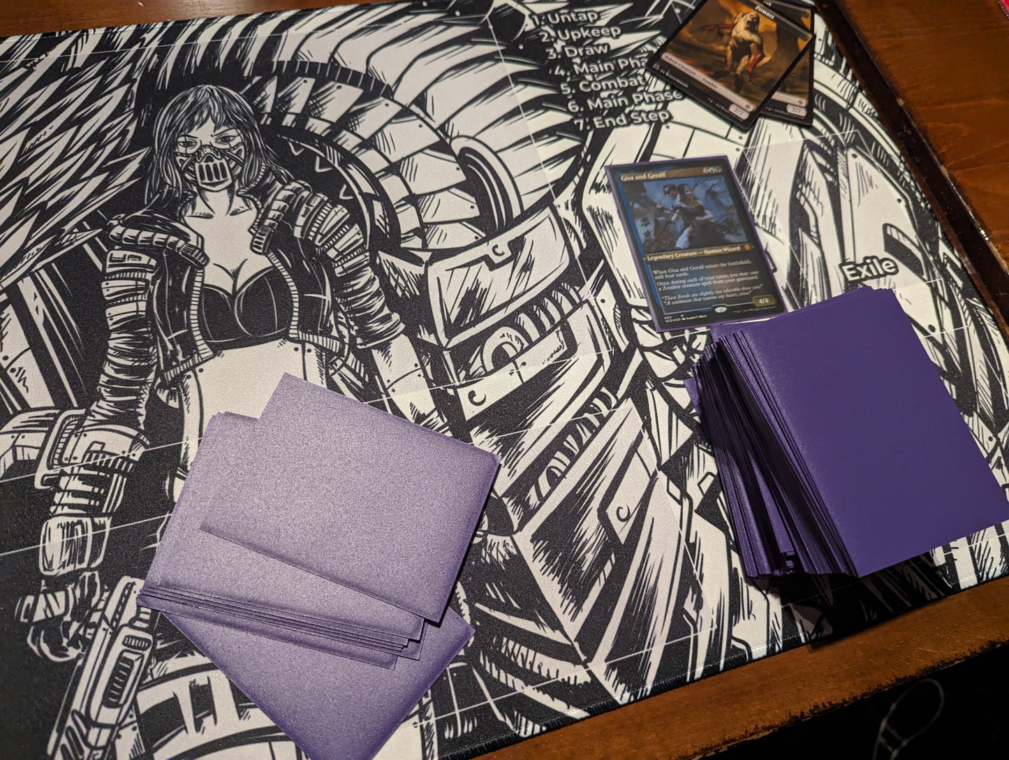 Mecha Dragon Design - Quokka TCG Playmat