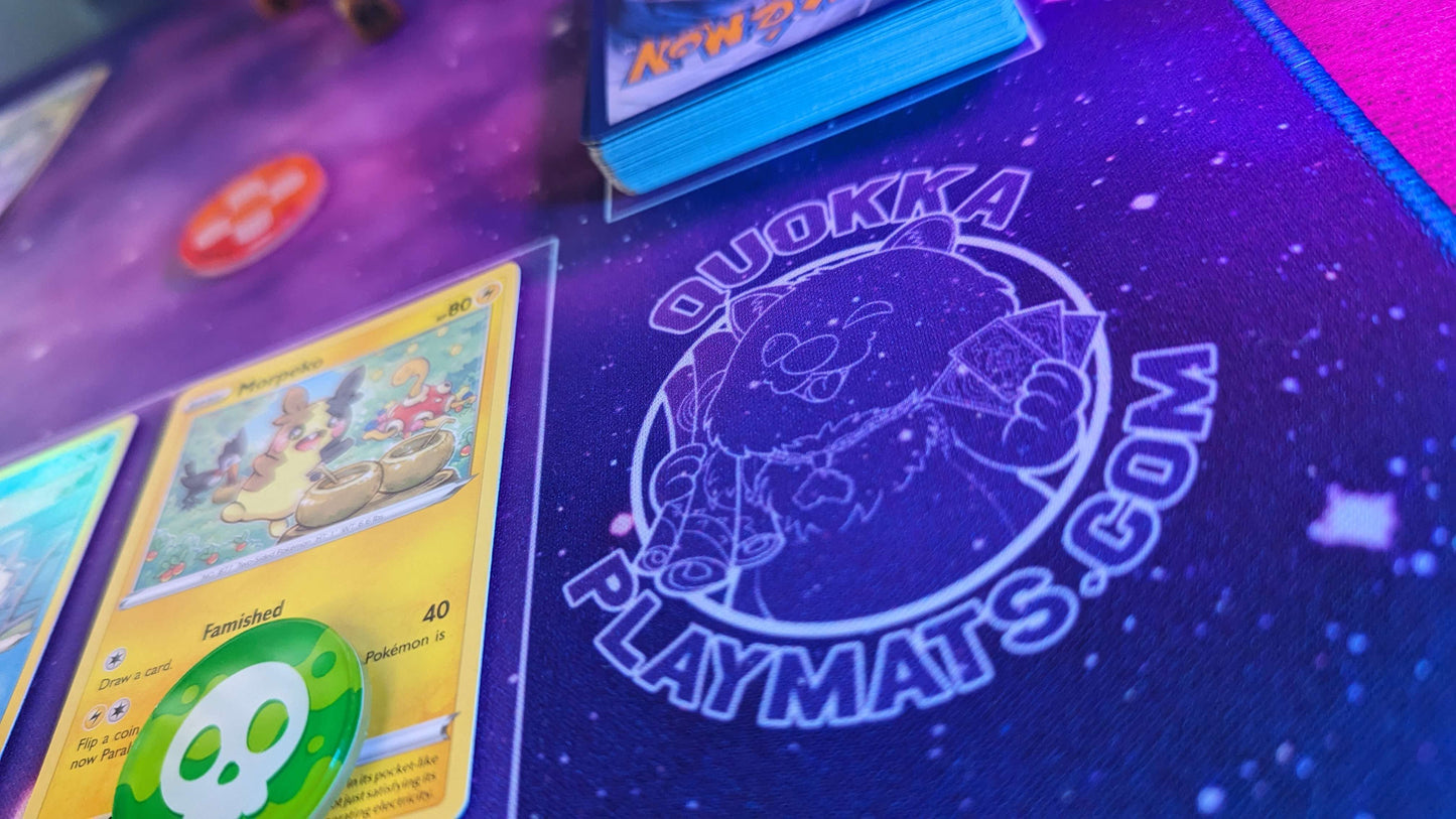 Space Nebula Design - Pokémon Quokka TCG Playmat