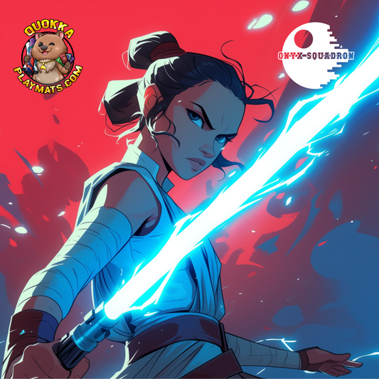 "Defiance" Rey Deskmat Playmat Mousepad
