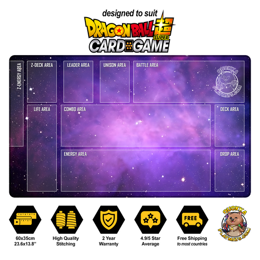Space Nebula Design - Dragon Ball Super Quokka TCG Playmat
