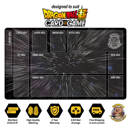 Space Travel Design - Dragon Ball Super Quokka TCG Playmat