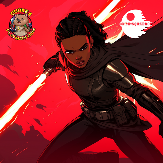 "Unyielding Pursuit" Reva Sevander Third Sister Deskmat Playmat Mousepad