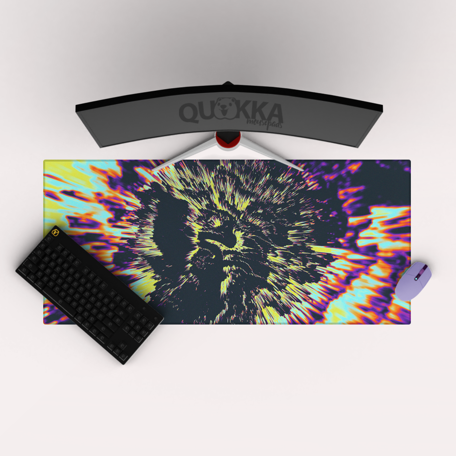 Abstract Dark Matter Mousepad Deskmat