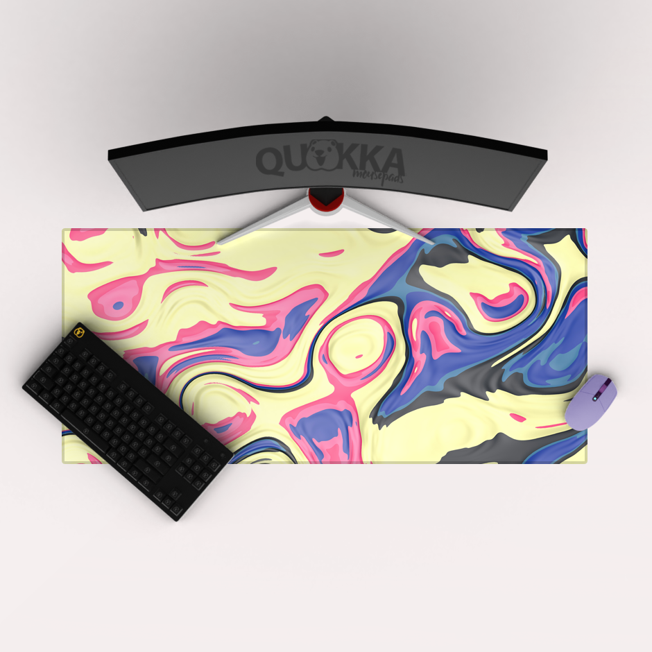 Colourful Marble Mousepad Deskmat