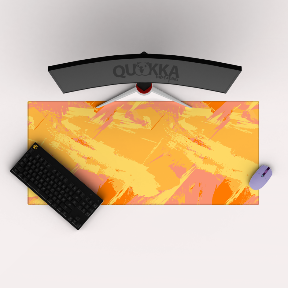 Grunge Retro Texture Mousepad Deskmat