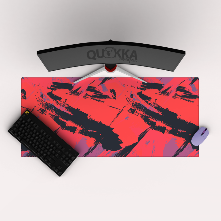 Grunge Retro Texture Mousepad Deskmat