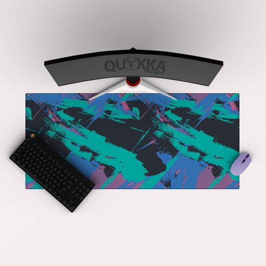 Grunge Retro Texture Mousepad Deskmat