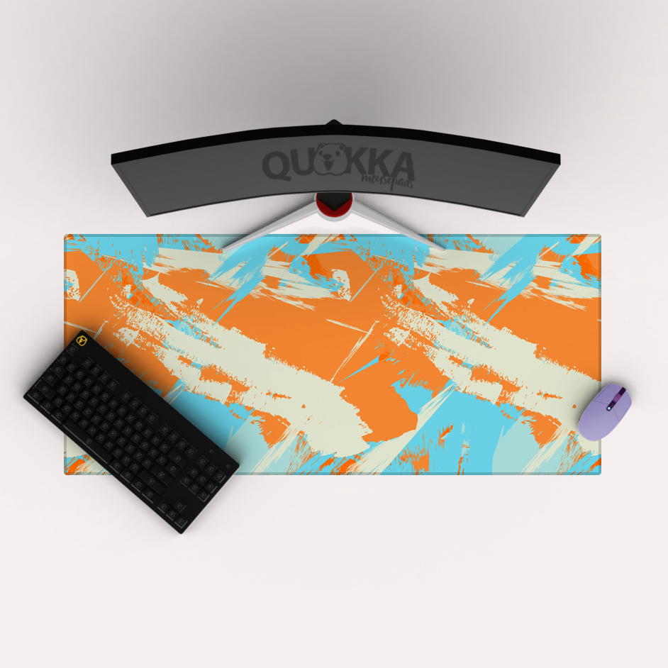 Grunge Retro Texture Mousepad Deskmat