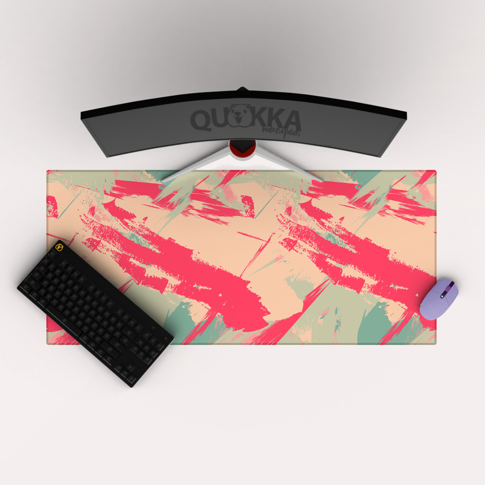 Grunge Retro Texture Mousepad Deskmat