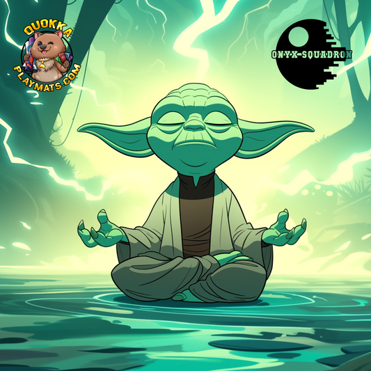 "Master of the Force" Yoda Deskmat Playmat Mousepad