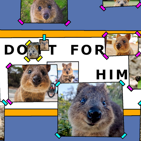 Do It For Him Quokka Mousepad Deskmat