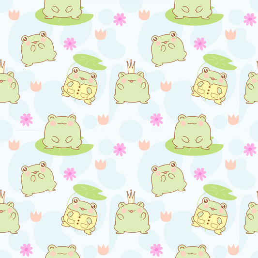 Cute Little Frogs Design Mousepad Deskmat