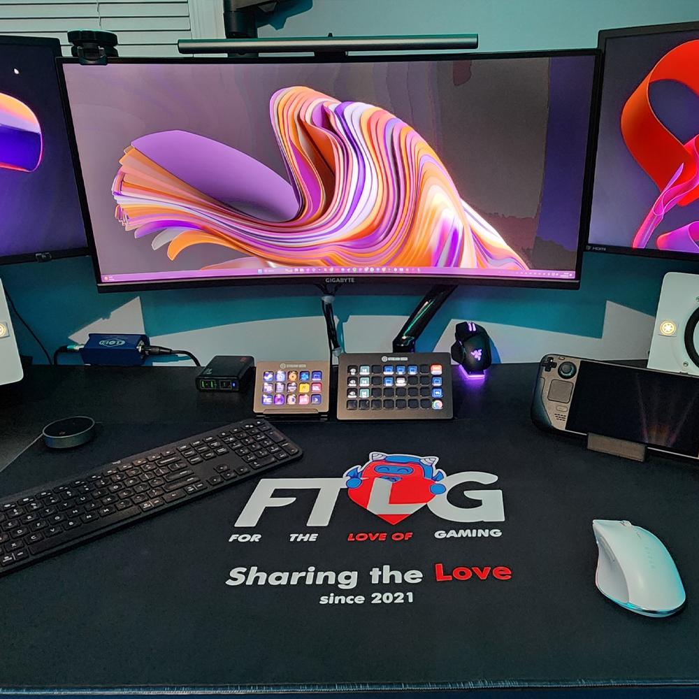 For the Love of Gaming Mousepad Deskmat