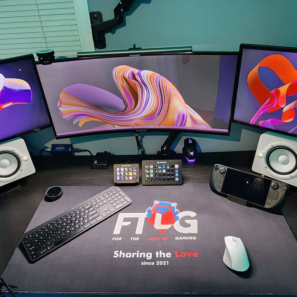 For the Love of Gaming Mousepad Deskmat