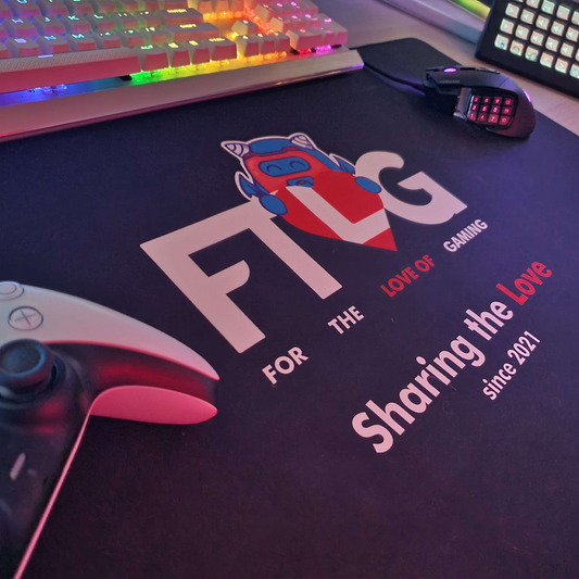 For the Love of Gaming Mousepad Deskmat
