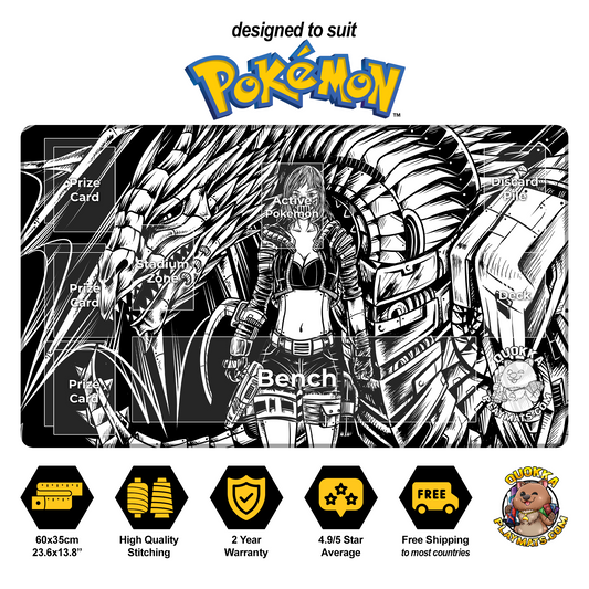 Mecha Dragon Design - Pokémon Quokka TCG Playmat
