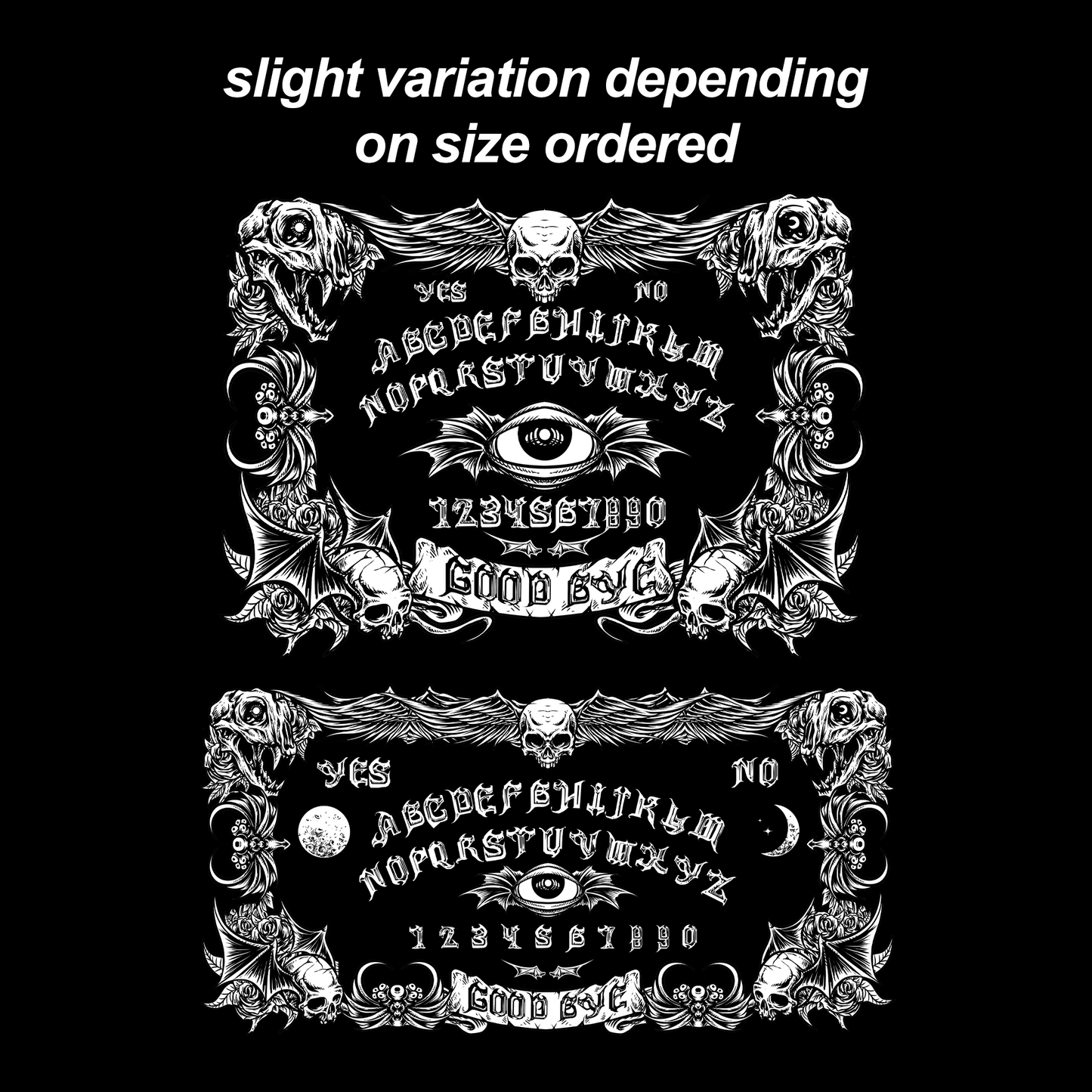 Ouija Board Design Mousepad Deskmat