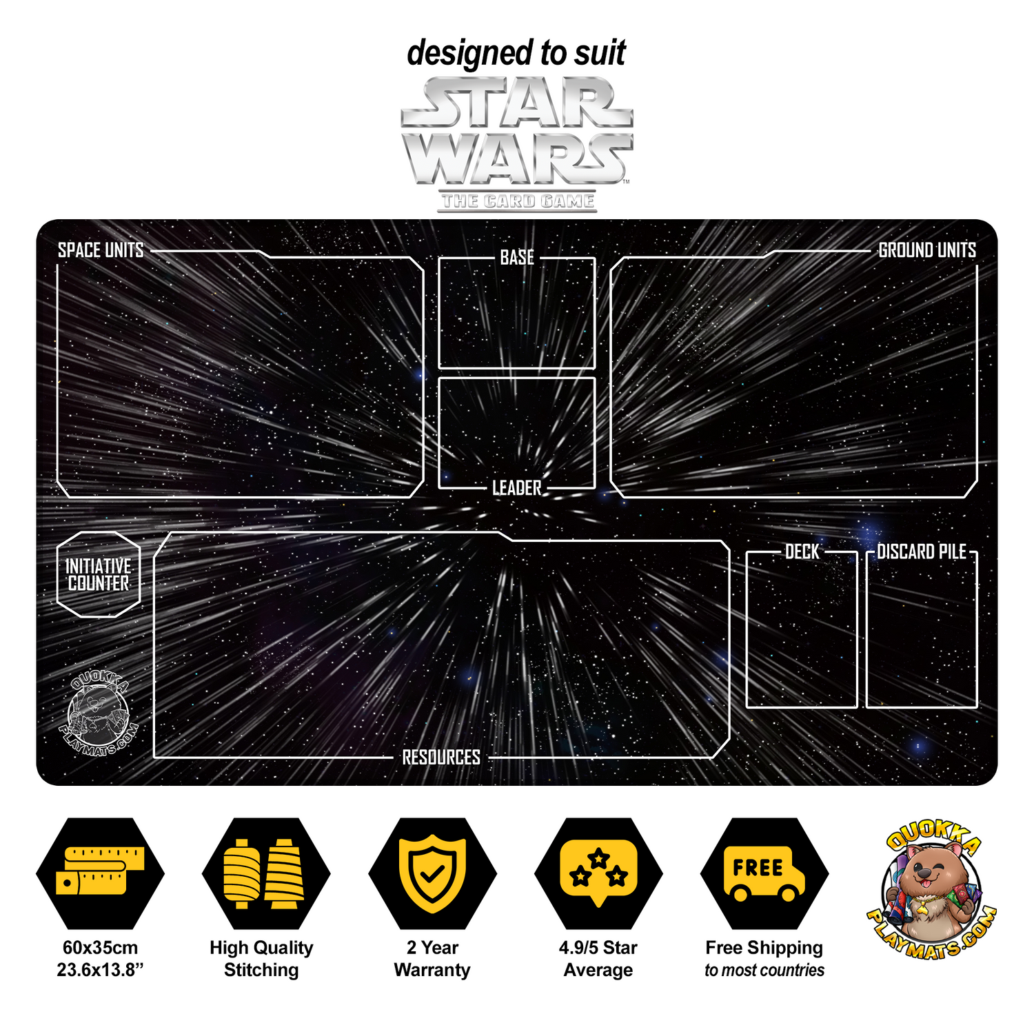 TCG Playmats - Designed to suit Star Wars TCG