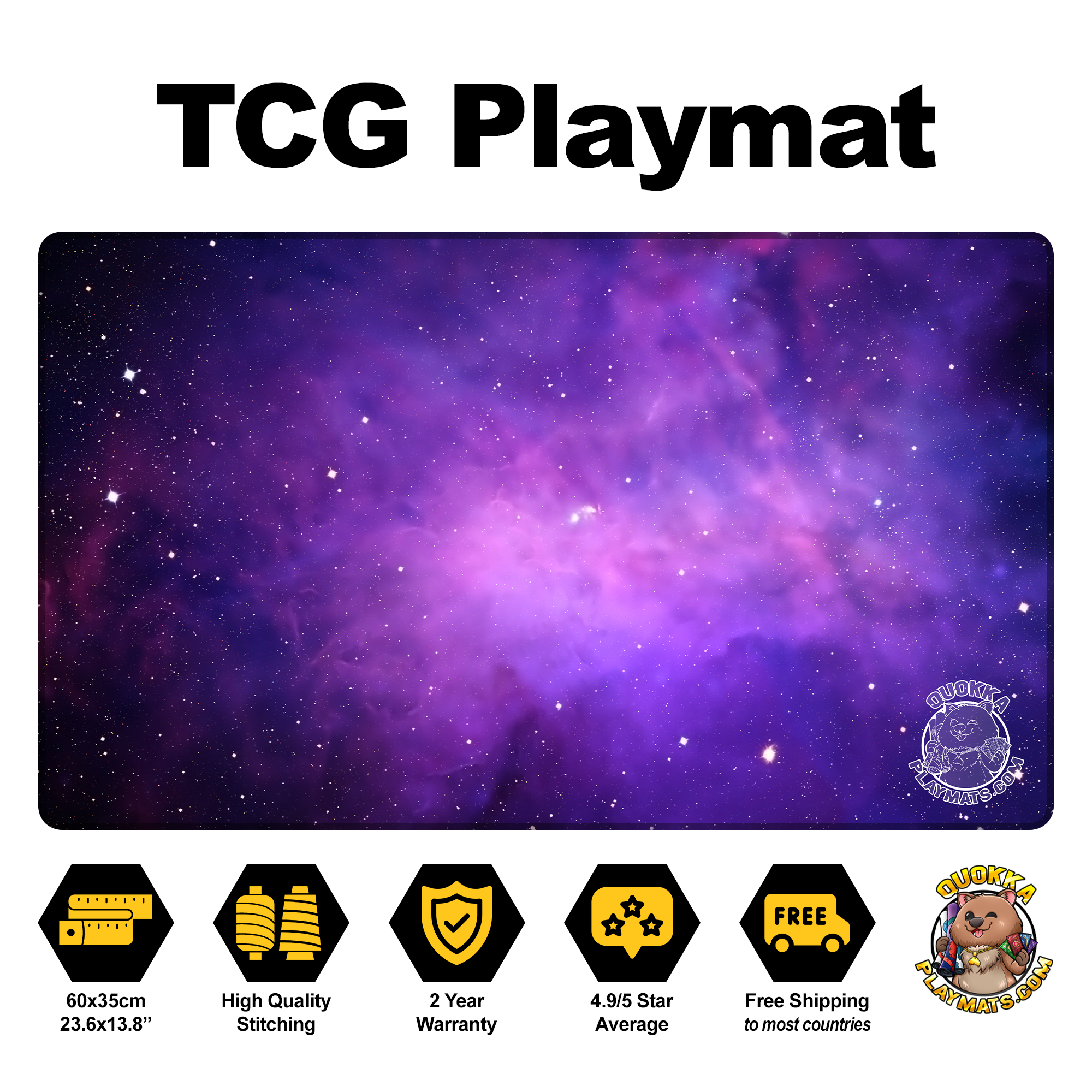 TCG Playmats - suited to all games QuokkaMousepads.com