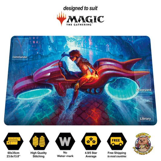 Chandra Aetherdrift - Magic: The Gathering TCG Playmat