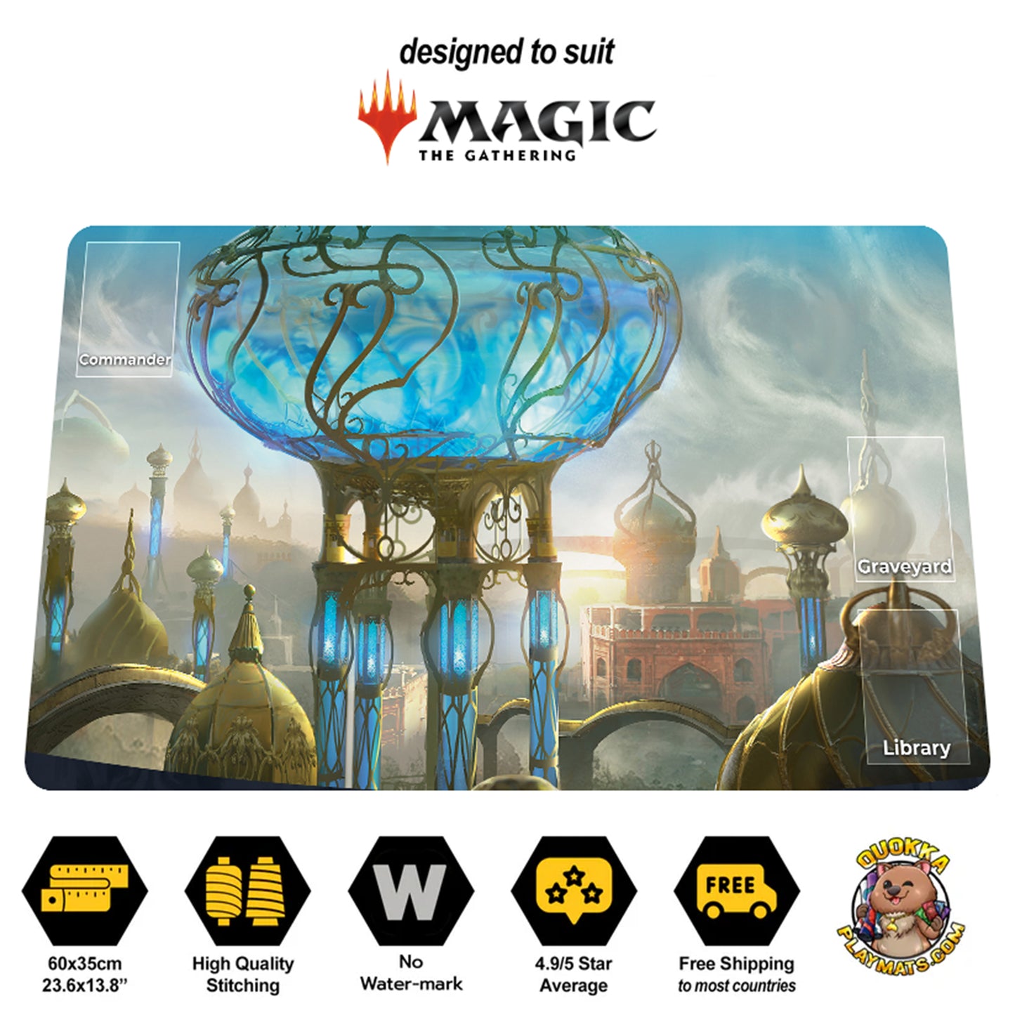 Aether Reservoir - Magic: The Gathering TCG Playmat