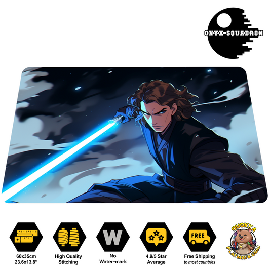 "Fate's Edge" Anakin Deskmat Playmat Mousepad