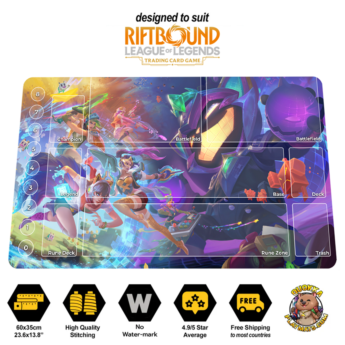 Arcade - Riftbound TCG Playmat