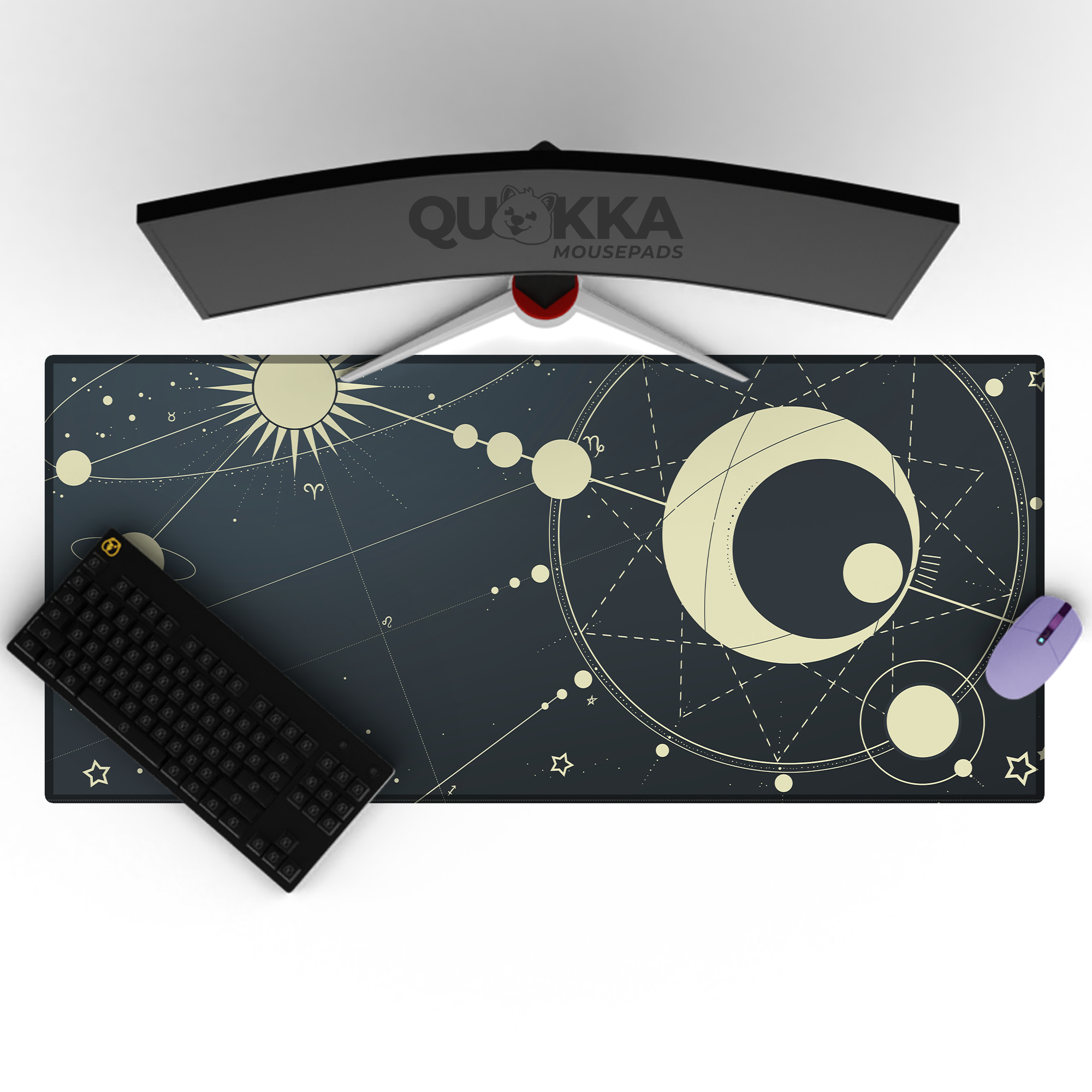 Celestial Astrology Design Mousepad Deskmat