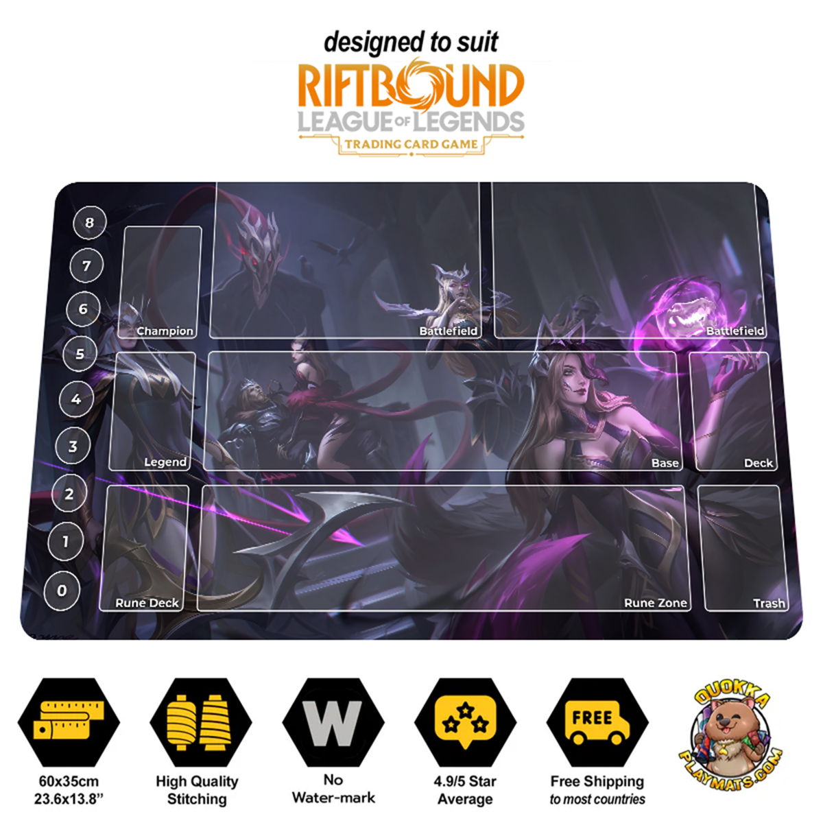 Coven - Riftbound TCG Playmat