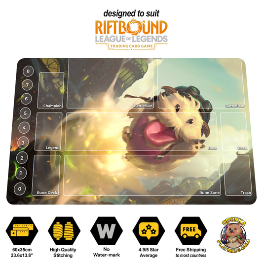 Daring Poro - Riftbound TCG Playmat