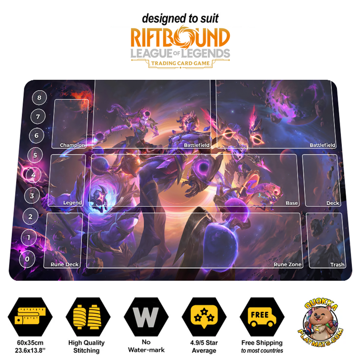 Dark Star - Riftbound TCG Playmat