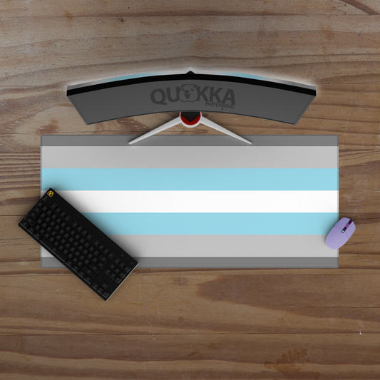 Demiboy Pride Flag Design Mousepad Deskmat