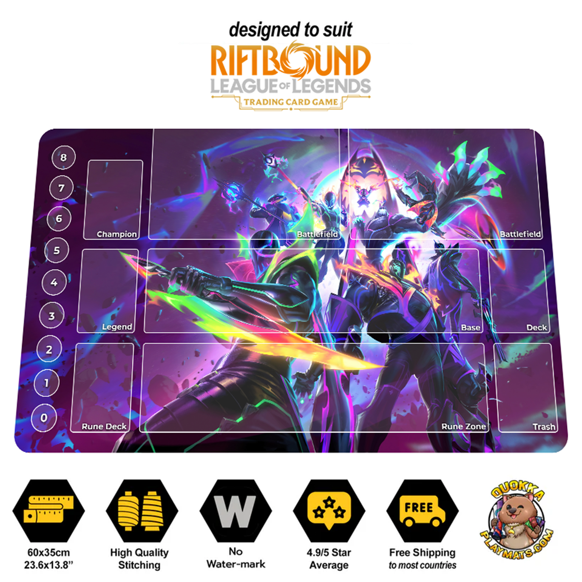 Empyrean - Riftbound TCG Playmat