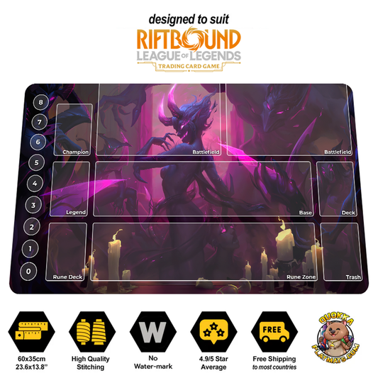 Evelynn - Riftbound TCG Playmat