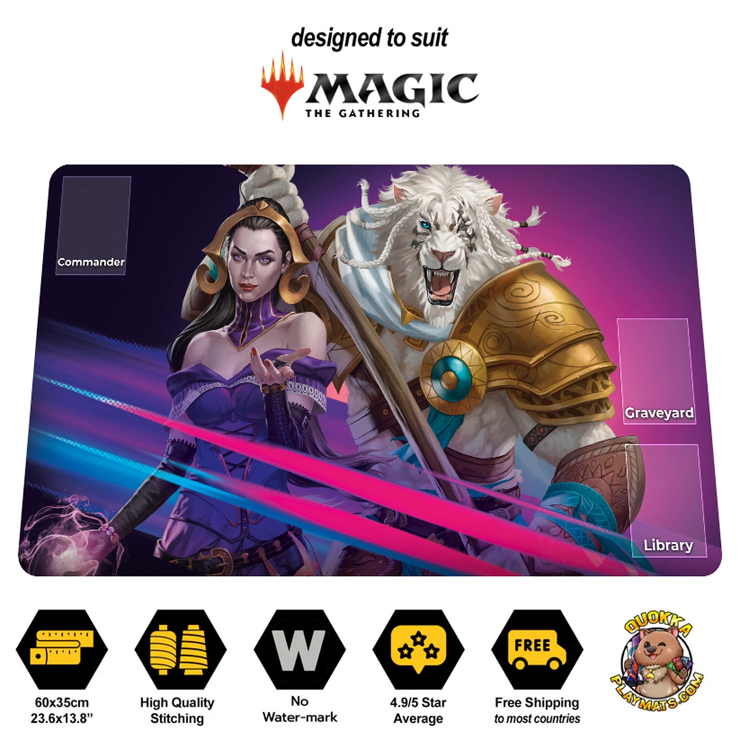Foundations - Magic: The Gathering TCG Playmat