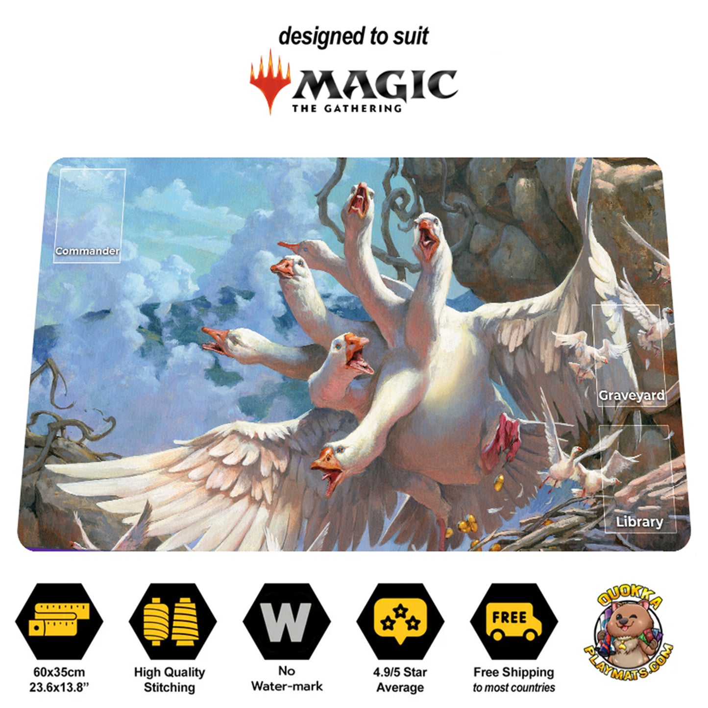 Goose Mother - Magic: The Gathering TCG Playmat