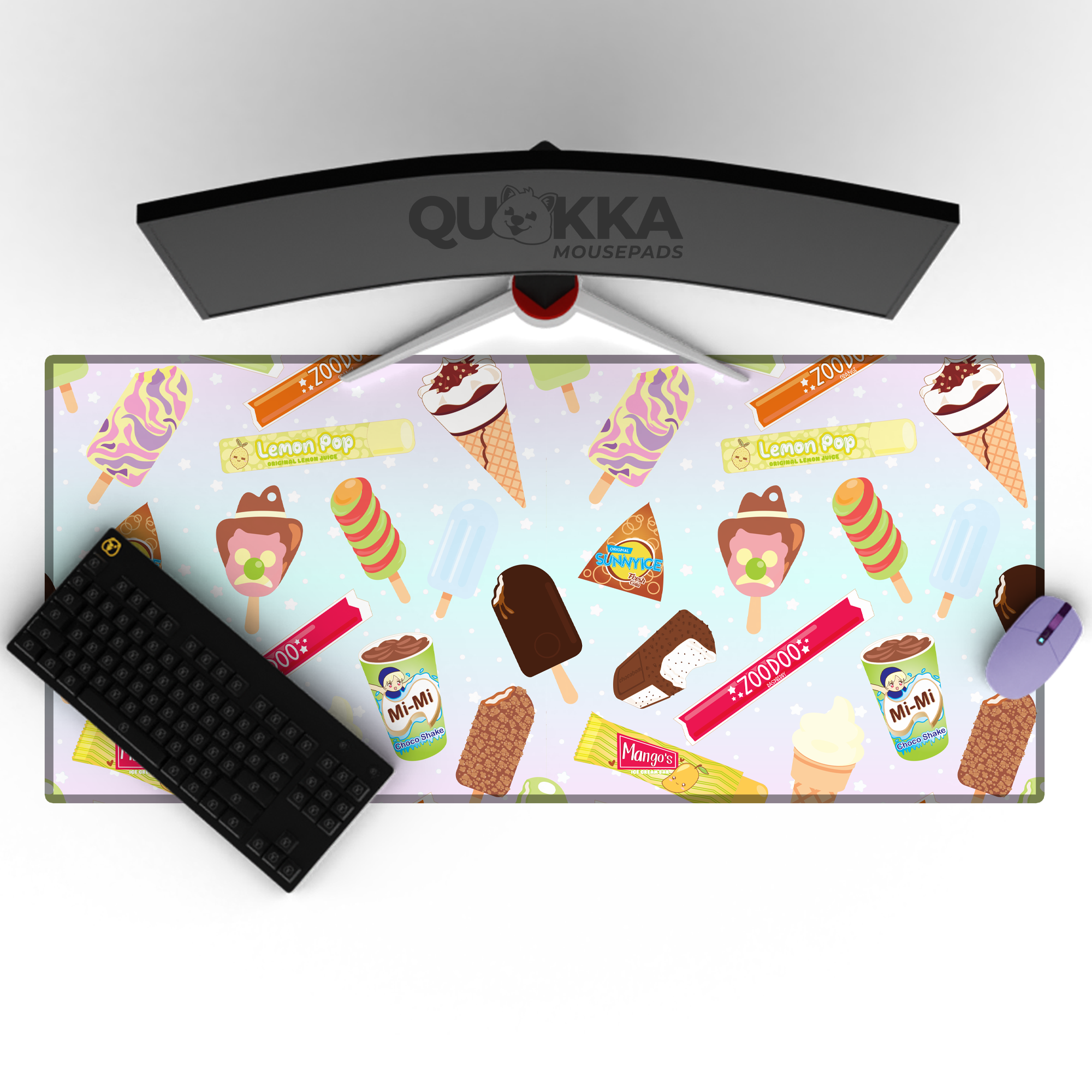 Aussie Ice Creams Design Mousepad Deskmat