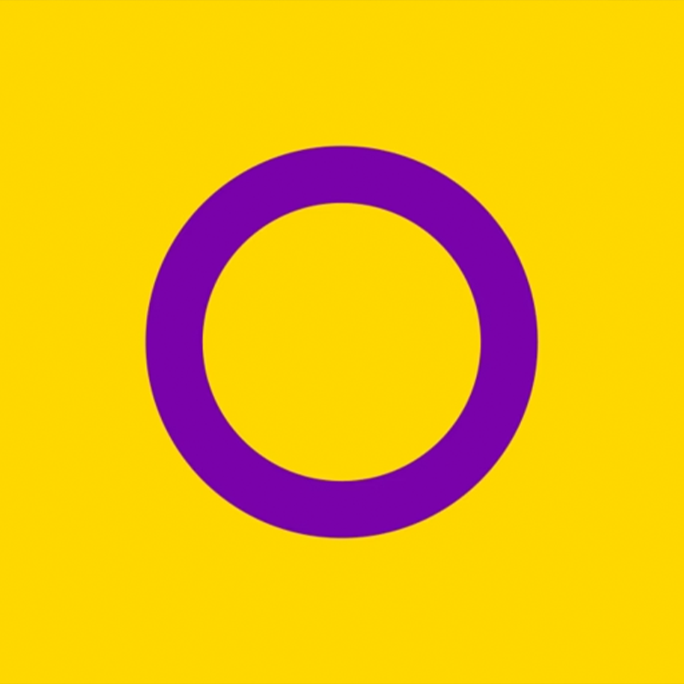 Intersex Flag Design Mousepad Deskmat