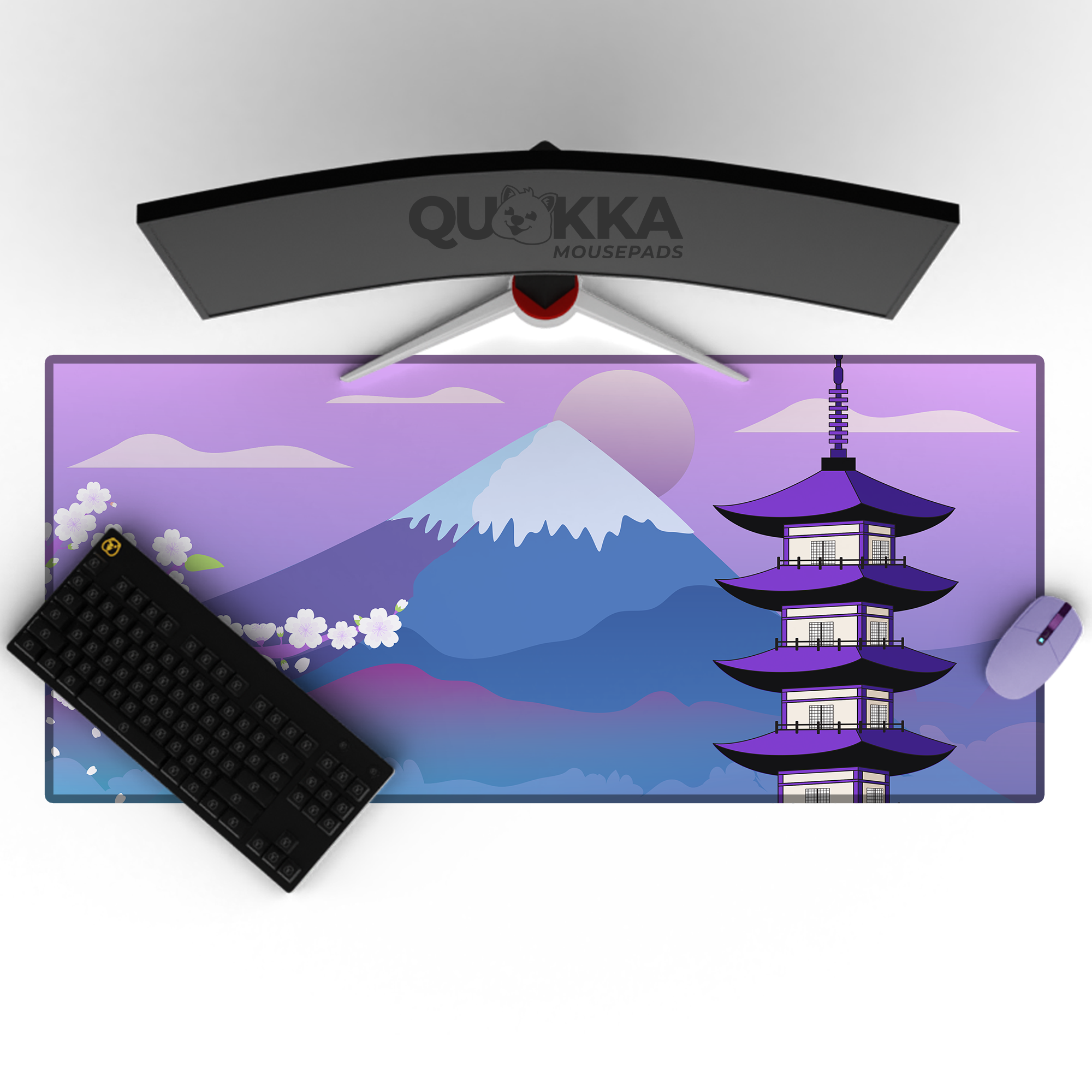 Japanese Castle (Perfume) Mousepad Deskmat