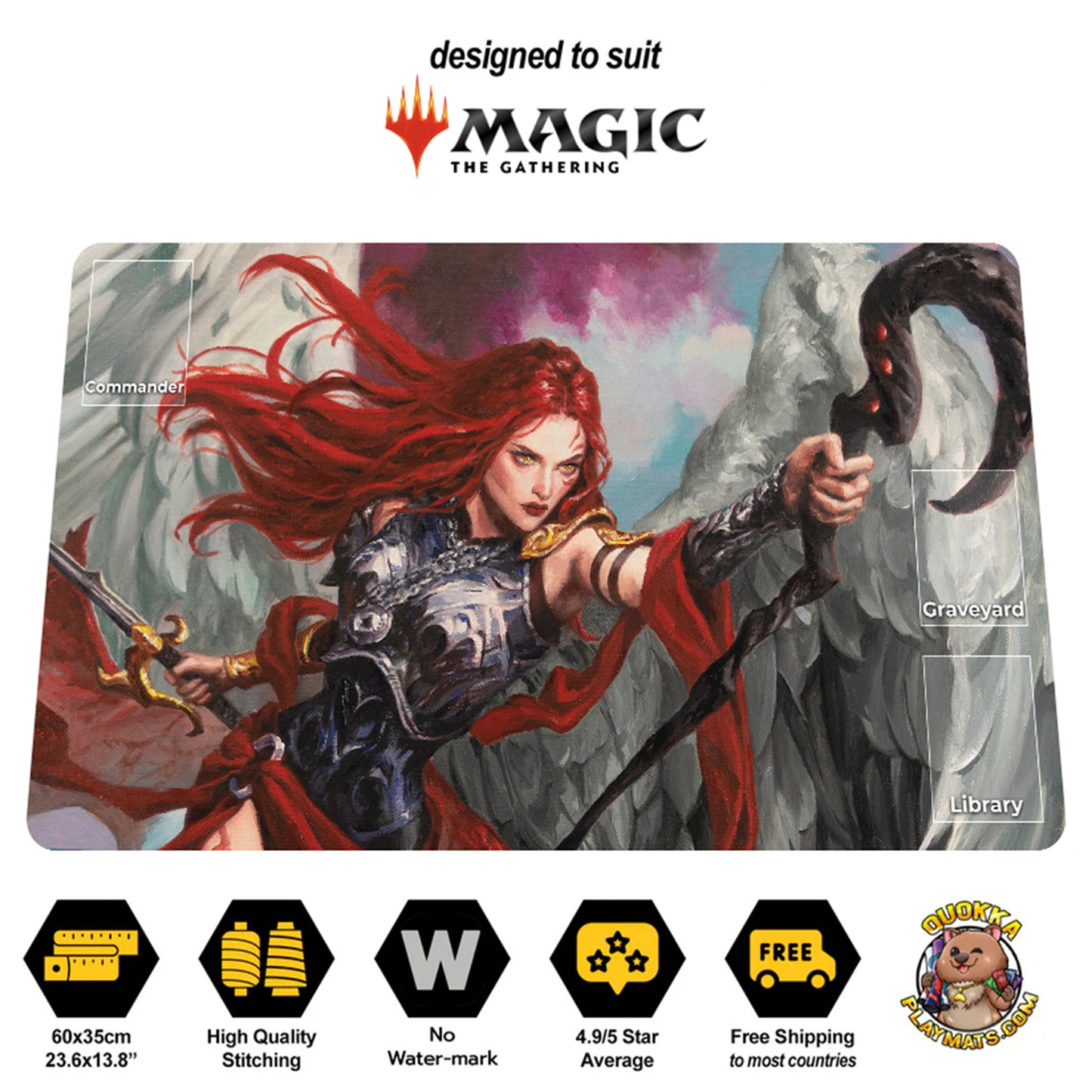 Kaalia - Magic: The Gathering TCG Playmat