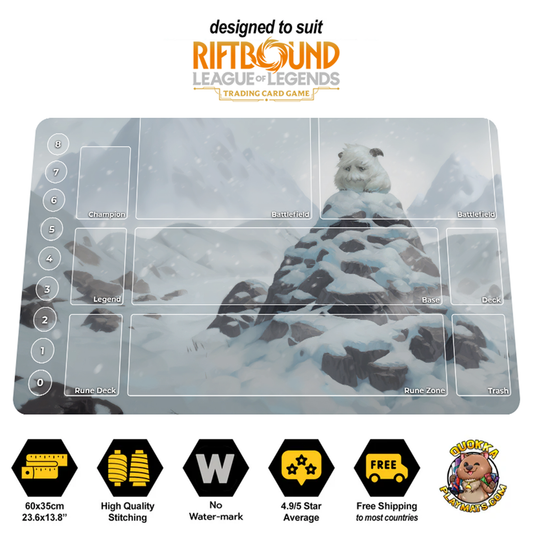 Lonely Poro - Riftbound TCG Playmat